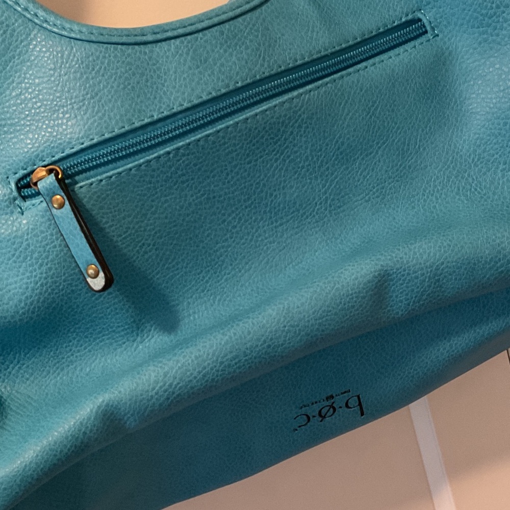 💕b.o.c. Turquoise Shoulder Handbag tote Bag - Picture 4 of 6